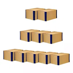 JIA INDUSTRIES 5 Ply Blue Large Corrugated Packing Boxes with Reinforced Edges (Pack of 10 Box)-image-57
