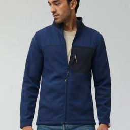 XYXX Midnight Blue Regular Fit High Neck Sweatshirt-picture-44