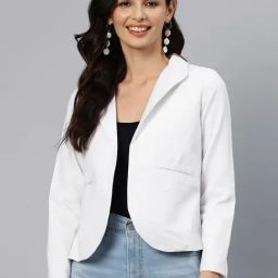 Cottinfab White Blazer-image-13