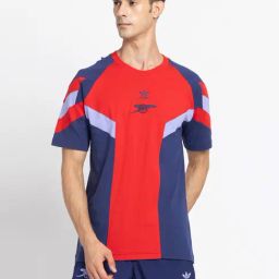 adidas Blue AFC OG T-Shirt-image-2