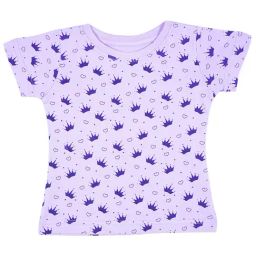 Bodycare Kids Purple Printed T-Shirt-image-57