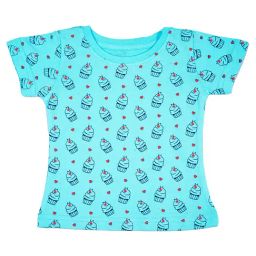 Bodycare Kids Blue Printed T-Shirt-image-26