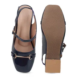TRYME Block Heel Sandals with Buckles image 2