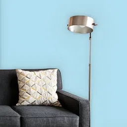 ArtzFolio Printed UV-Resistant Anti-Bacterial Blues & Cyans Family Light Blue Colour Peel & Stick Wallpaper-image-82