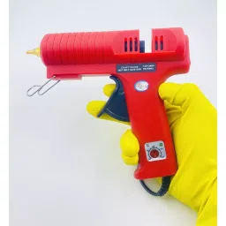 CRAFTYGUN 150 W Trigger Feed Hot Glue Gun Red with 20 Stick, FD-150 W image 5