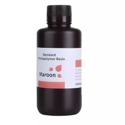 ELEGOO 3D Rapid Resin LCD UV-Curing 405 Nm Standard Photopolymer For 3D Printing 1 Kg, Maroon-44