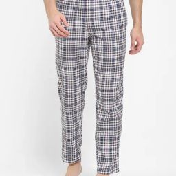 Urban Scottish Multicolored Regular Fit Checks Lounge Pants-image-20