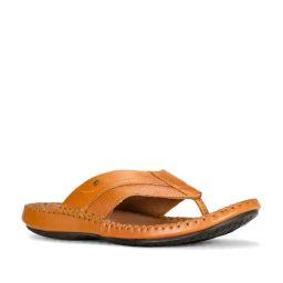 Hush Puppies by Bata Men's CALI -E Tan Thong Sandals-image-19