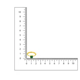 Ruby Raang Gold-Plated Stone -Studded Finger Ring image 4