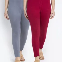 Gracit Multicolor Regular Fit Leggings image 1