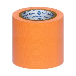 VCR 18 m x 120 mm Waterproof Textile Fibre Orange Duct Tape, 12 Rolls Per Pack-picture-28