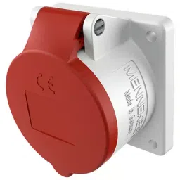 Mennekes 1399 Standard 32 A Panel Mounted Receptacle 4p 400V-image-93