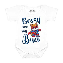 Arvesa Bossy Like My Bua Printed Bodusuit-image-63