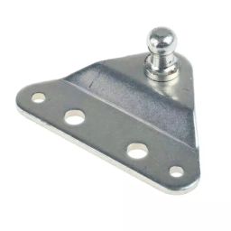 RS PRO Steel Flat Mounting Bracket, 70mm x 48mm Model No 3469604-9