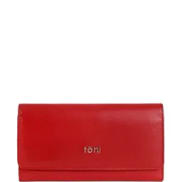 Tohl Rp1 Bobbi Red Solid Leather Tri-fold Wallet-picture-23