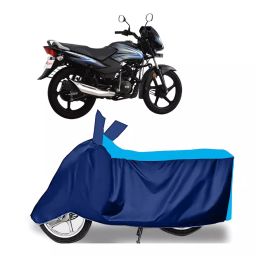 Auto Pearl Two Wheeler Cover for TVS Sport ES - Cyan, Blue-image-8