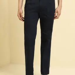 Allen Solly Men Slim Fit Pleated Chinos-image-58
