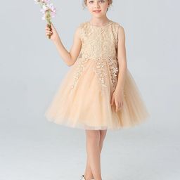 JC SPARKLE Girls Embellished Fit & Flare Dress-picture-45