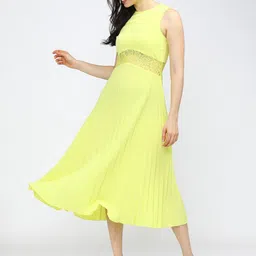 Tokyo Talkies A-Line Midi Dress-image-97