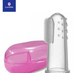 Luvlittle Soft Silicone Finger Toothbrush - pink-picture-22