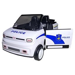 Sanjary Police Patrol Friction Van for Kids Door Both Sides Manual Open for kids color design may vary-25