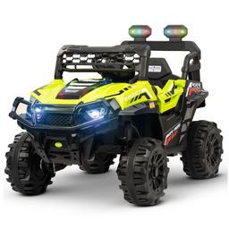 BAYBEE Broot Rechargeable Battery Operated Jeep for Kids, Ride on Toy Baby Car with Music & Light, Kids Jeep Battery Car, Electric Jeep Car for Kids - Light Green-image-96