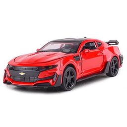 NEGOCIO Chevrolet Camaro Model Die Cast Luxury Pull Back Toy Car - Colour May Vary image 2