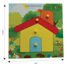 KIDS LOGIC Theme Puzzle Standard Hut - Multicolor image 3
