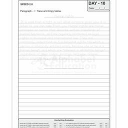 Alphabet Education Speed Writing In Improved Handwriting Comprehensive Course Book - English image 4