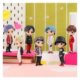 QUIRKMALL BTS Suga Action Figure for Car Dashboard Decoration Office Desk & Study Table Merchandise for BTS Army and Kpop Lovers - Multicolor image 5