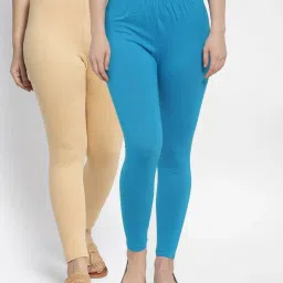 Gracit Multicolor Regular Fit Leggings image 1