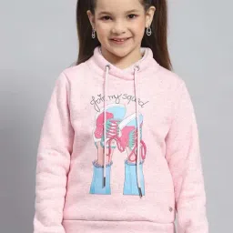 Monte Carlo Kids Pink Printed Full Sleeves Sweatshirt-picture-24