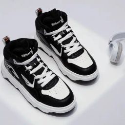 Spykar Men's VASCO Black Ankle High Sneakers-image-48