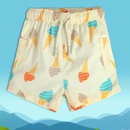 MINIKLUB White Baby Boys Shorts-image-37