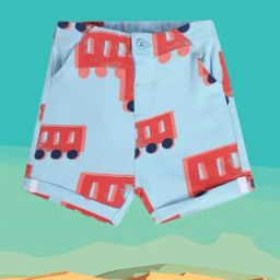MINIKLUB Blue Baby Boys Shorts-image-7