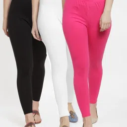 Gracit Multicolor Regular Fit Leggings image 1