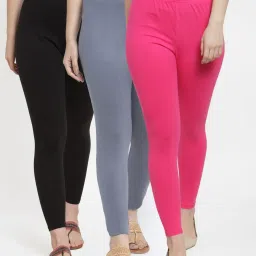 Gracit Multicolor Regular Fit Leggings image 1
