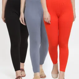 Gracit Multicolor Regular Fit Leggings image 1