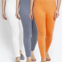Gracit Multicolor Regular Fit Leggings image 1