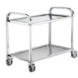 Mahalaxmi Industries 95x50x95cm 2 Shelves Hotel Trolley SASP 24-25