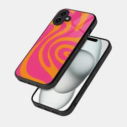 macmerise Abstract Printed iPhone 16 Back Case Mobile Accessories-9