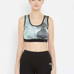 Clovia Multicolor Non Wired Padded Sports Bra-image-72