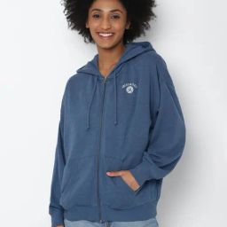 American Eagle Outfitters Blue Loose Fit Sweatshirt-picture-0