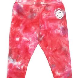 MiArcus Kids Red & White Cotton Over Dyed Leggings-image-46