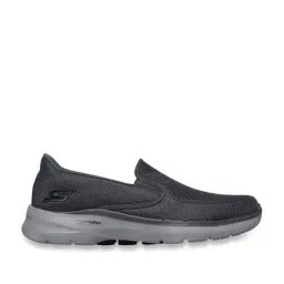 Skechers Men's GO WALK 6 - ORVA Charcoal Walking Shoes-8