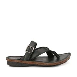 Hitz Men's Black Thong Sandals-image-51