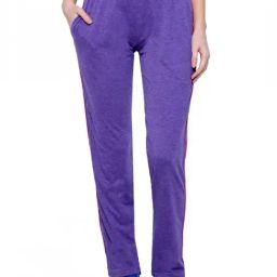 Dyca Purple Mid Rise Track Pants-image-50