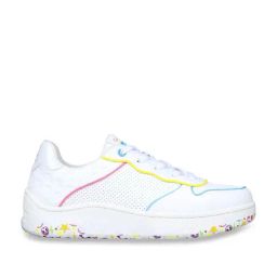 Skechers Women's UPBEATS - RHYTHM White Multi Lifestyle Lace Up Shoe-image-14
