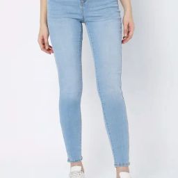 Vero Moda Light Blue Skinny Fit Jeans-image-59