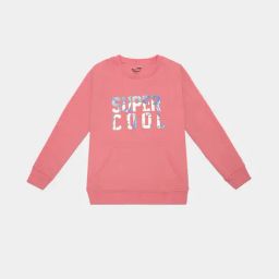 Bodycare Girls Pink Printed Full Sleeves Sweatshirt-image-30